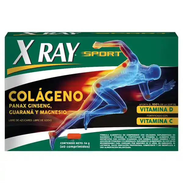 X-Ray Colágeno Comprimidos 60 Sport