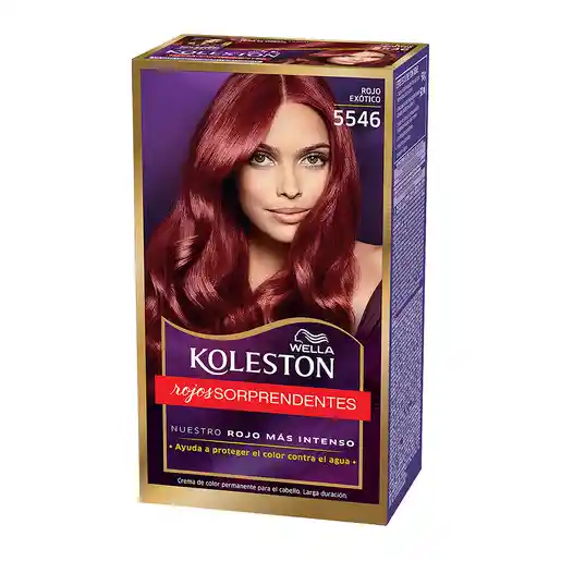 Koleston Crema de Color Permanente Rojo Exótico 5546