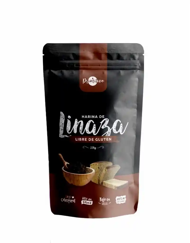 Primitivo Harina de Linaza Libre de Gluten