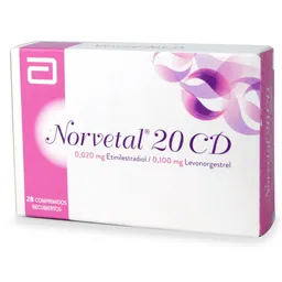 Norvetal 20 CD (0.020 mg / 0.100 mg)