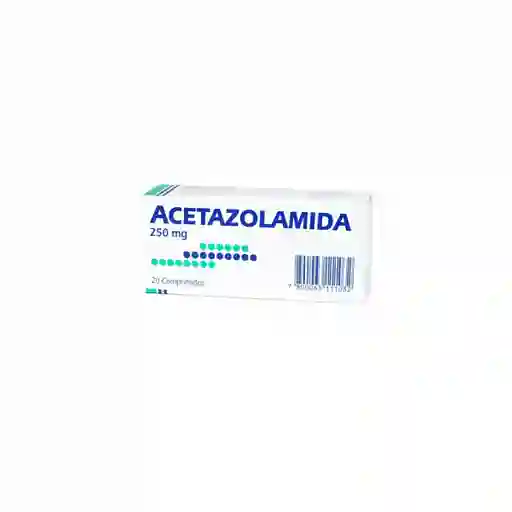 Acetazolamida Medicamento Comprimido