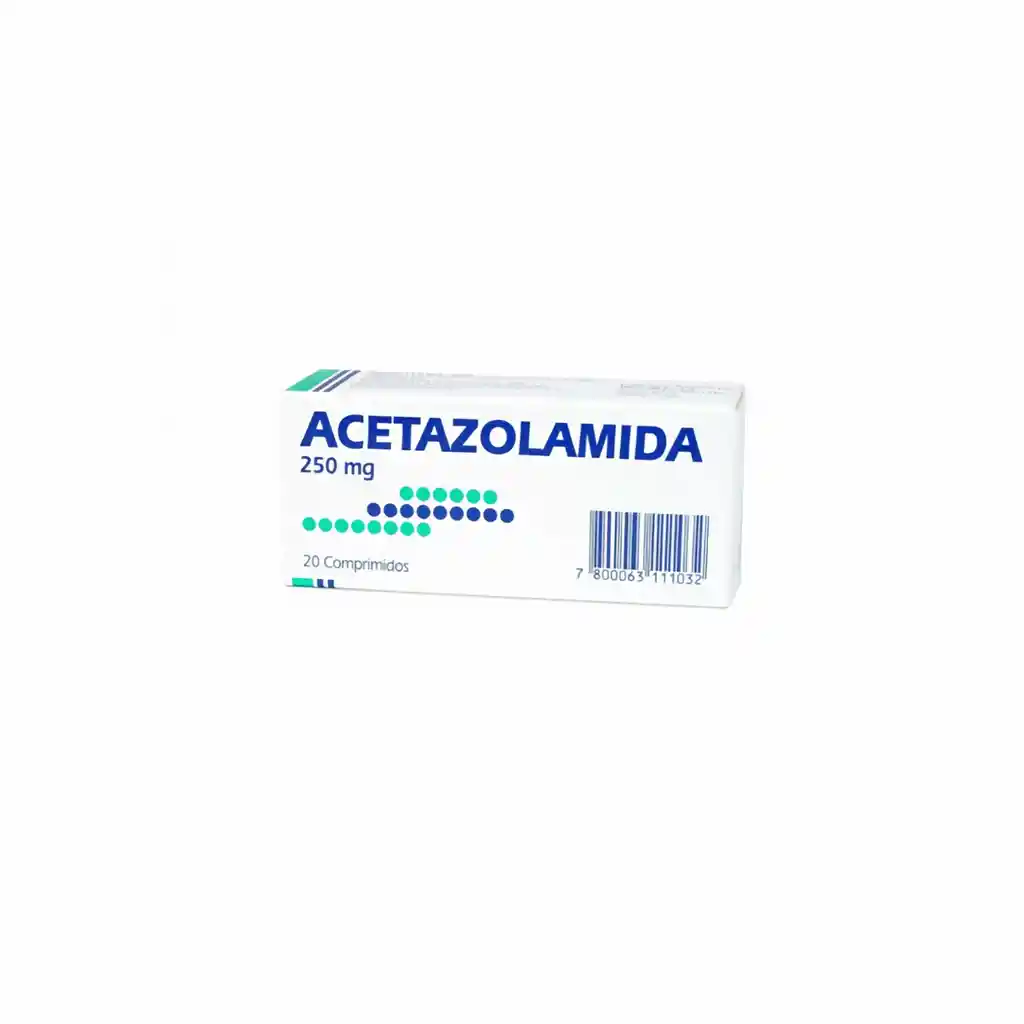 Acetazolamida Medicamento Comprimido