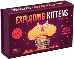 Asmodee Juego de Mesa Exploding Kittens Party Pack