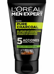 L'Oréal París Gel Limpiador Men Expert Purificante Pure Charcoal