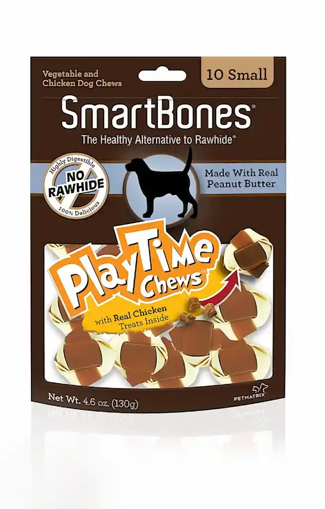Smartbones Snack Playtime Peanut Butter Chews Dog