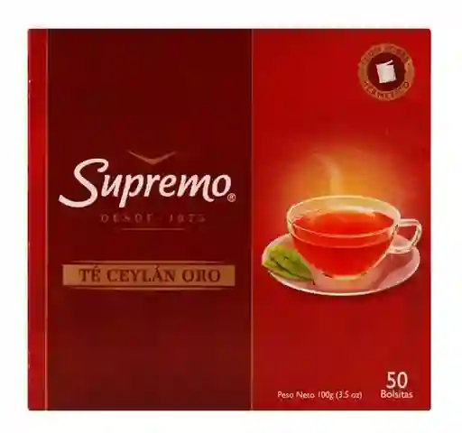 Supremo Té Ceylán Oro