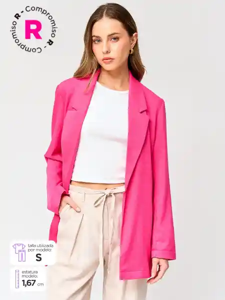 Index Blazer Cort Epunta Cor Fucsia S S25