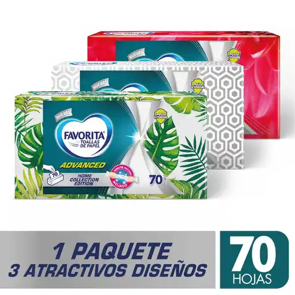 Favorita Toalla de Papel Advanced Home Collection Diseños