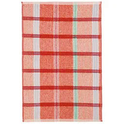 Paño de Cocina Estampado Algodón Rojo 50 x 70 cm