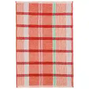 Paño de Cocina Estampado Algodón Rojo 50 x 70 cm