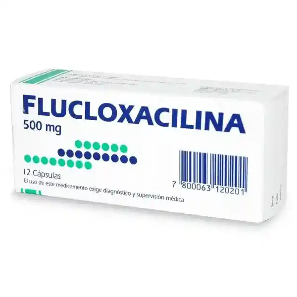  Flu Cloxacilina  Capsulas ( 500 Mg)   