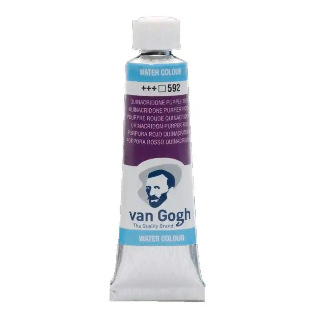 Acuarela Púrpura Rojo Quinacridona 592 Van Gogh