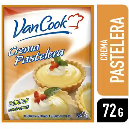 2 x Crema Pastelera Van Cook 76Gr
