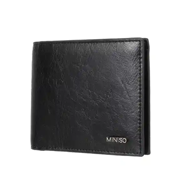 Cartera Para Hombre Negro Miniso