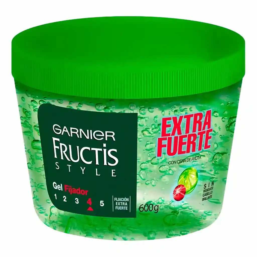 Garnier Fructis Gel Extra Fuerte con Cera de Frutas