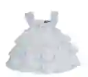Vestido Bebé Niña Blanco Pillin 9 M