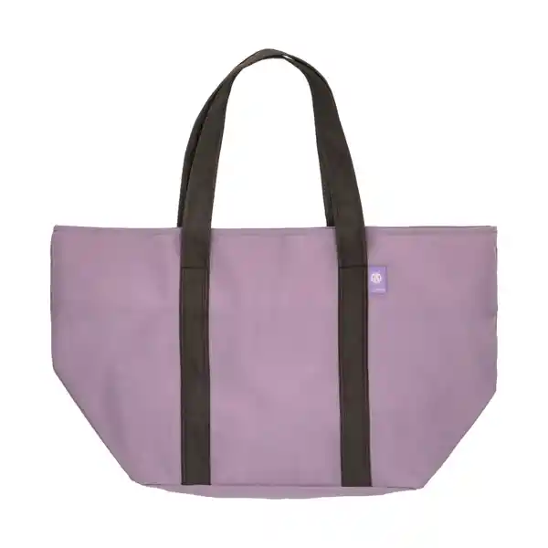 Bolso Para Playa de Tela Lila