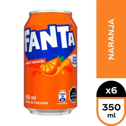 Fanta Pack Bebida de Fantasía Naranja