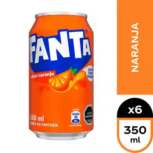 Fanta Pack Bebida de Fantasía Naranja