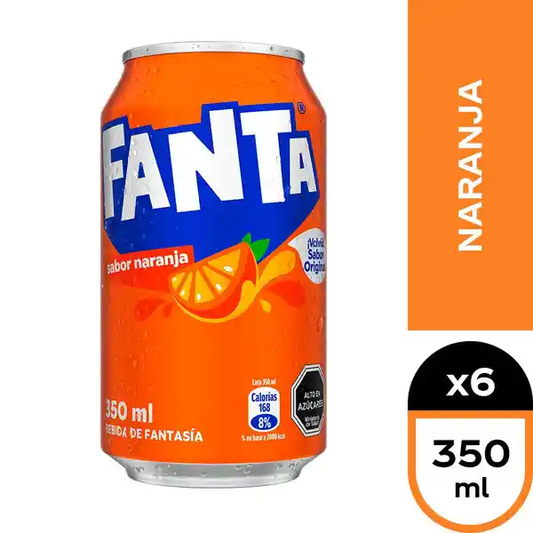 Fanta Pack Bebida de Fantasía Naranja