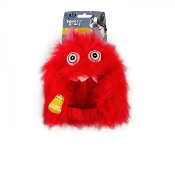 Afp Juguete Para Perro Monster Bunch Gorro Rojo