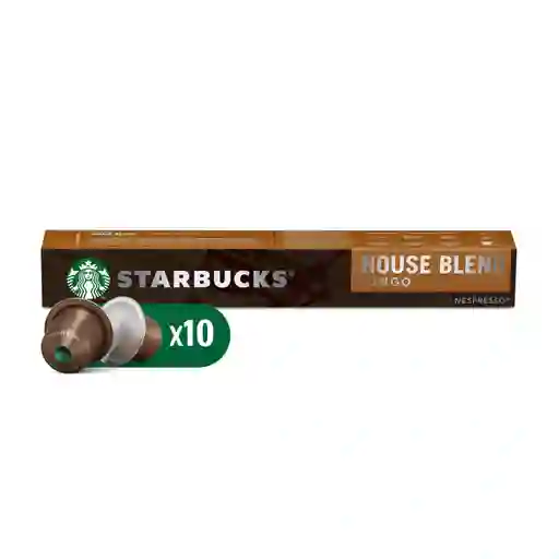 Starbucks Cápsula de Café Nesspresso House Blend Lungo