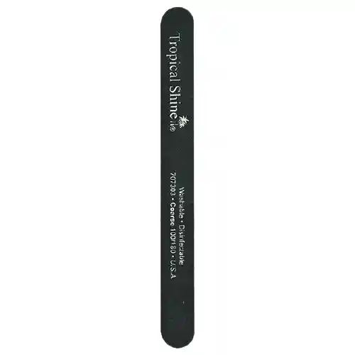 Tropical Shine Lima Acolchada Gruesa Negra Regular