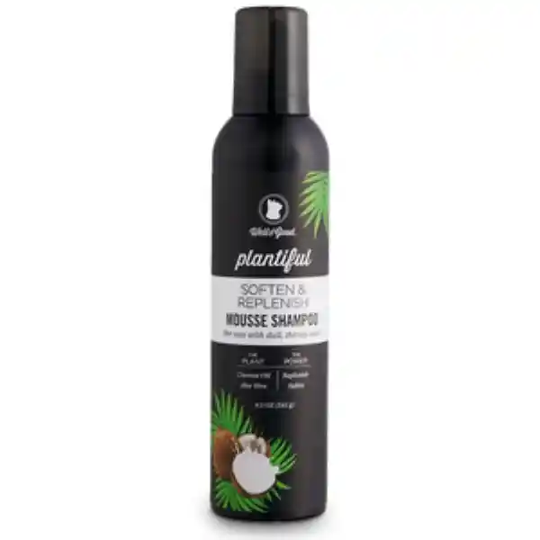 Plantiful Shampoo en Espuma Con Coco y Aloe Vera Gato Pelo Seco