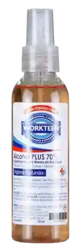 Workteen Spray Alcohol Plus Cobre