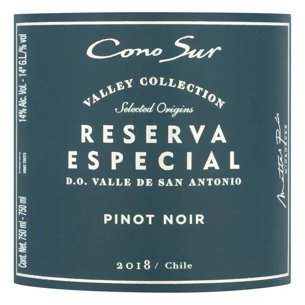 Cono Sur Vino Tinto Reserva Especial Pinot Noir