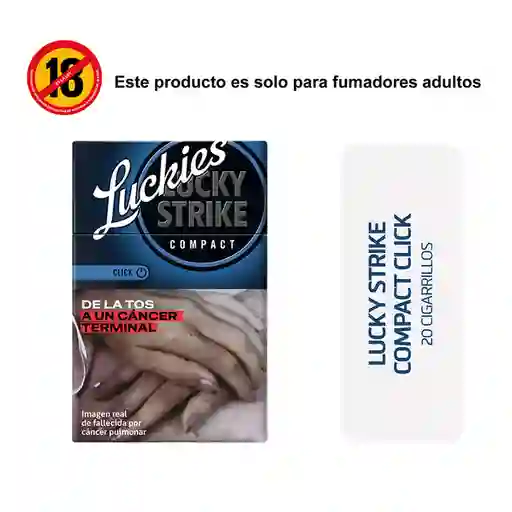 Lucky Strike Cigarro Click Azul Compact