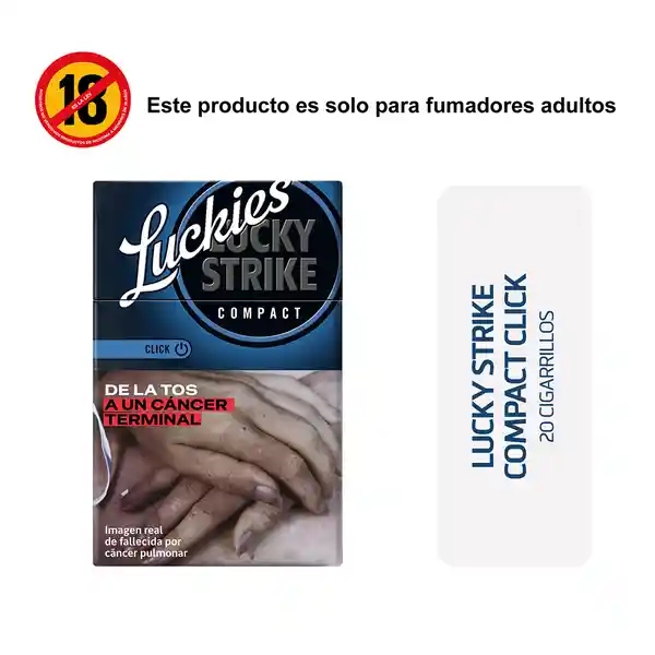 Lucky Strike Cigarro Click Azul Compact