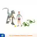 Jurassic World Pack Figura de Acción y Dinosaurio