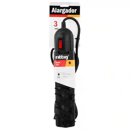 Rema Alargador Rittig Negro 3 m