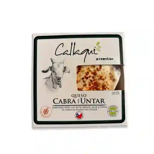 Queso De Cabra Untable Sabor Pimentón Callaqui