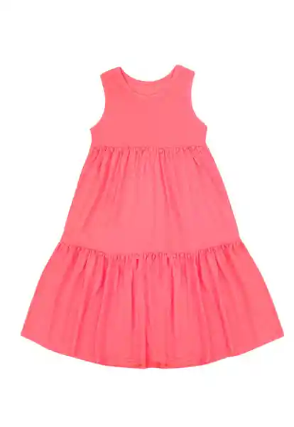 Vestido Junior Borlas Day to Day Niña Coral Talla 12 785