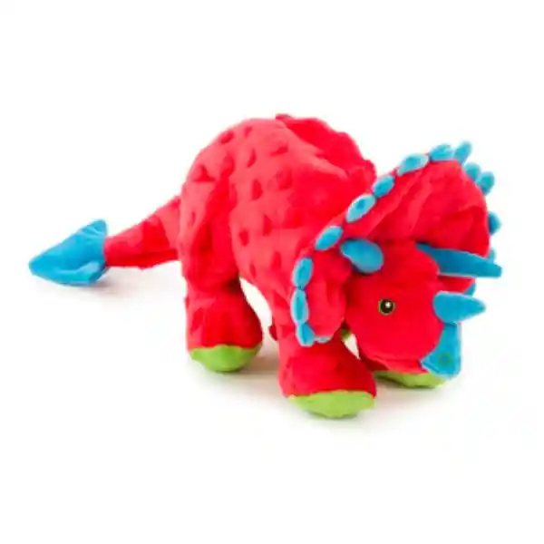 Godog Juguete de Peluche Resistente Triceratops  Perro