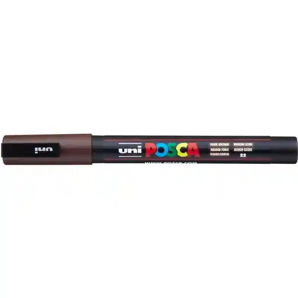 Posca Marcador Café Oscuro