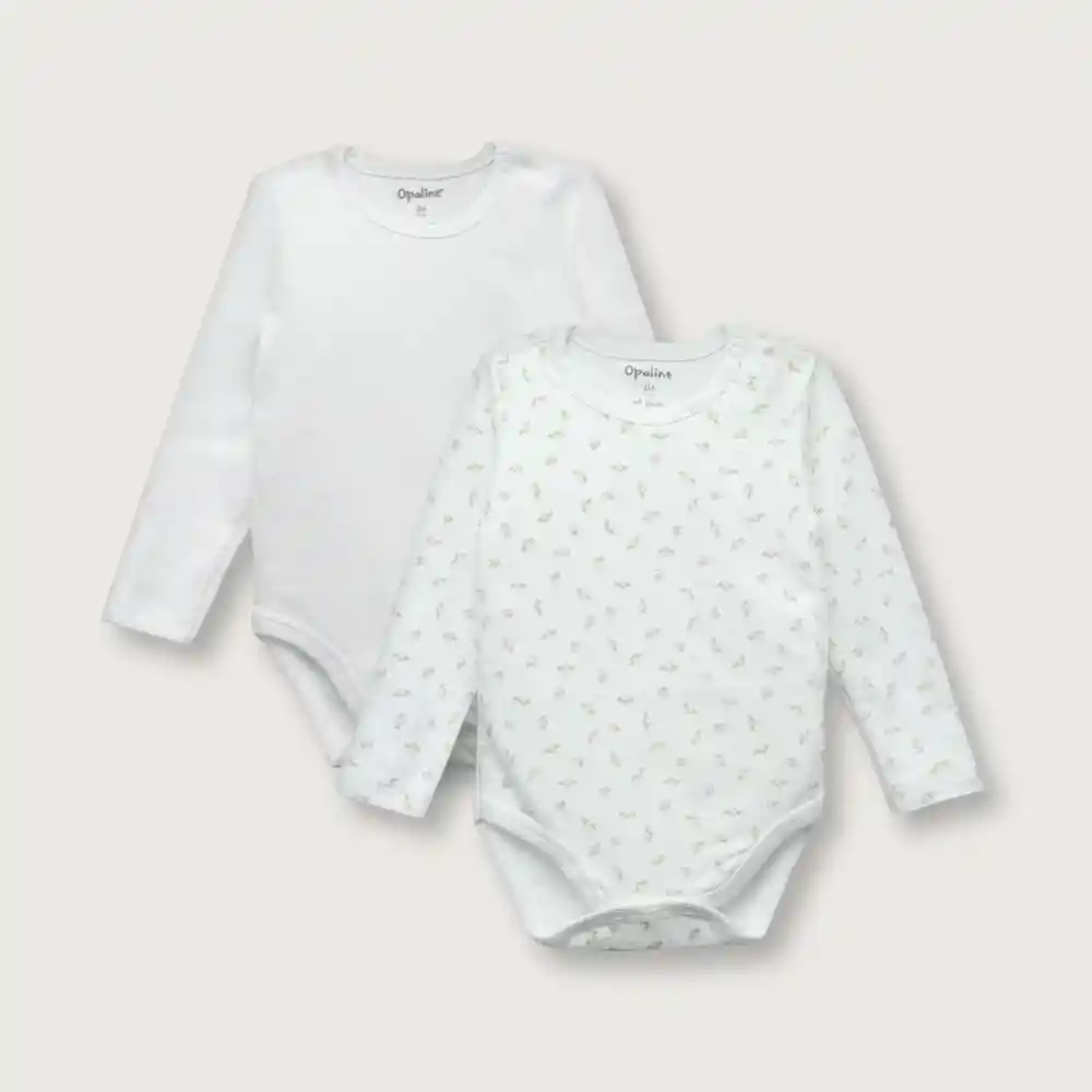 Pack Body Gris Talla 18m