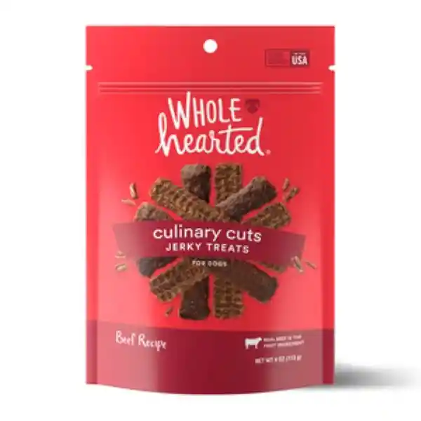 Wholehearted Premio Para Perro Culinary Cuts Suaves Receta Res