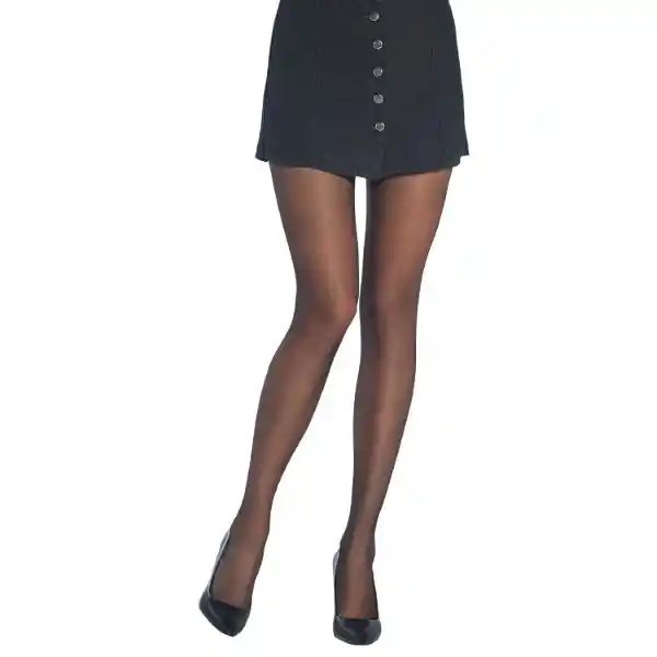 Panty Finesse Negro Talla 2 Caffarena