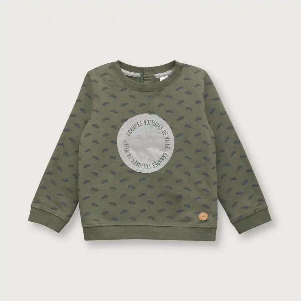 Polerón De Niño Verde Talla 2a