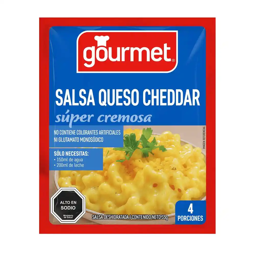 Gourmet Salsa de Queso Cheddar