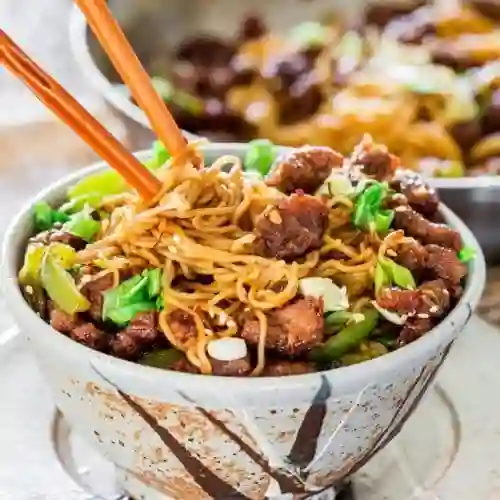 Noodles Mongoliano