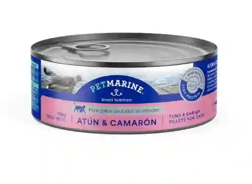 Petmarin Alimento Humedo Gatos Atun y Camarón