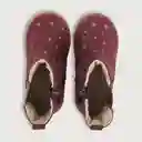 Botines Niña Estrellas Vino Talla 25