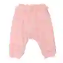 Pantalón Buzo Recién Nacido Niña Rosado Pillin 3 M