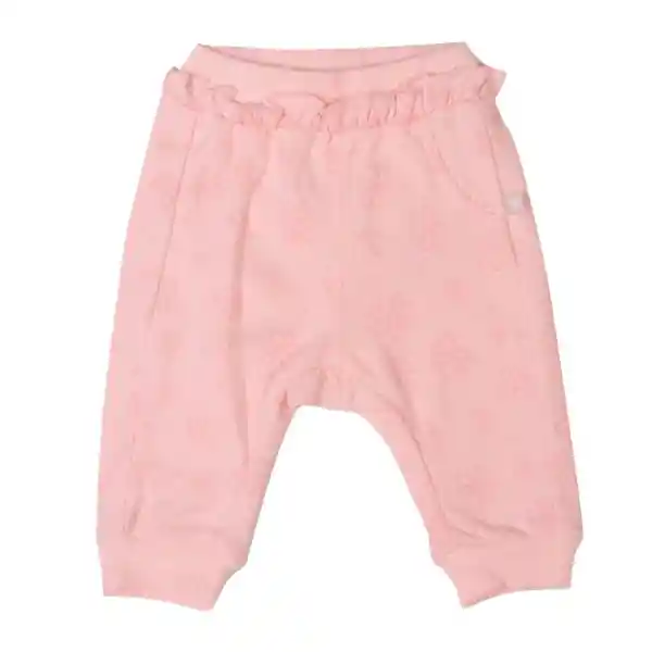 Pantalón Buzo Recién Nacido Niña Rosado Pillin 3 M