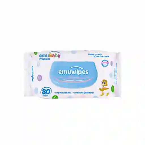 Emuwipes Toallitas Húmedas Premium para Bebés