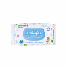 Emuwipes Toallitas Húmedas Premium para Bebés